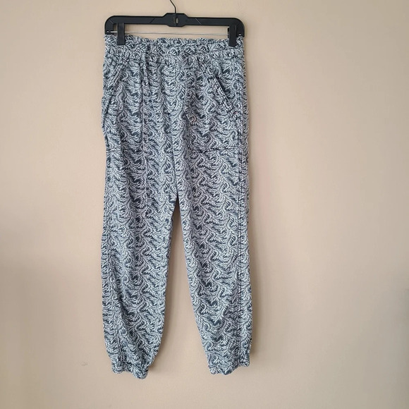 Anthropologie high waist jogger pants sz.XS Linen/viscose - Picture 1 of 9